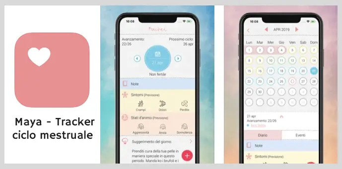 App per Controllare ciclo mestruale su Android e iPhone